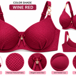 Ladies Premium Textured Padded Bra